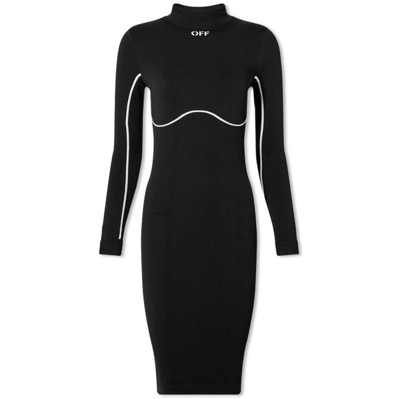 Off-White Seamless Dress - Picture 1 of 5